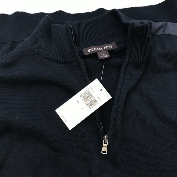 Micheal Kors Pullover Navy Mens Large - Picture 3 of 6